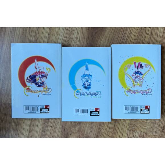 Sailor Moon Manga Books Vols. 1 2 3- Naoko Takeuchi- Kodansha English Books - Picture 4 of 5
